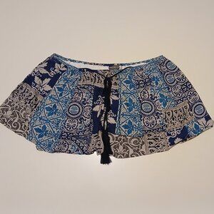 Ethnic Sleeveless Cropped Summer Top Earthbound Trading Co Size- S/NWT